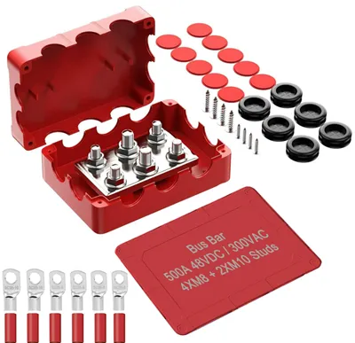 Vodotesná skrinka na distribúciu energie